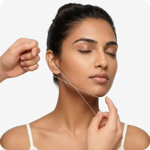 Jawline Threading
