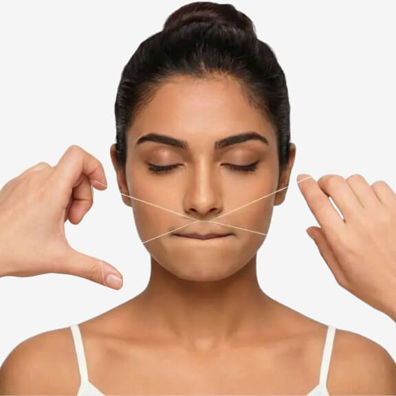 Upper Lips Threading