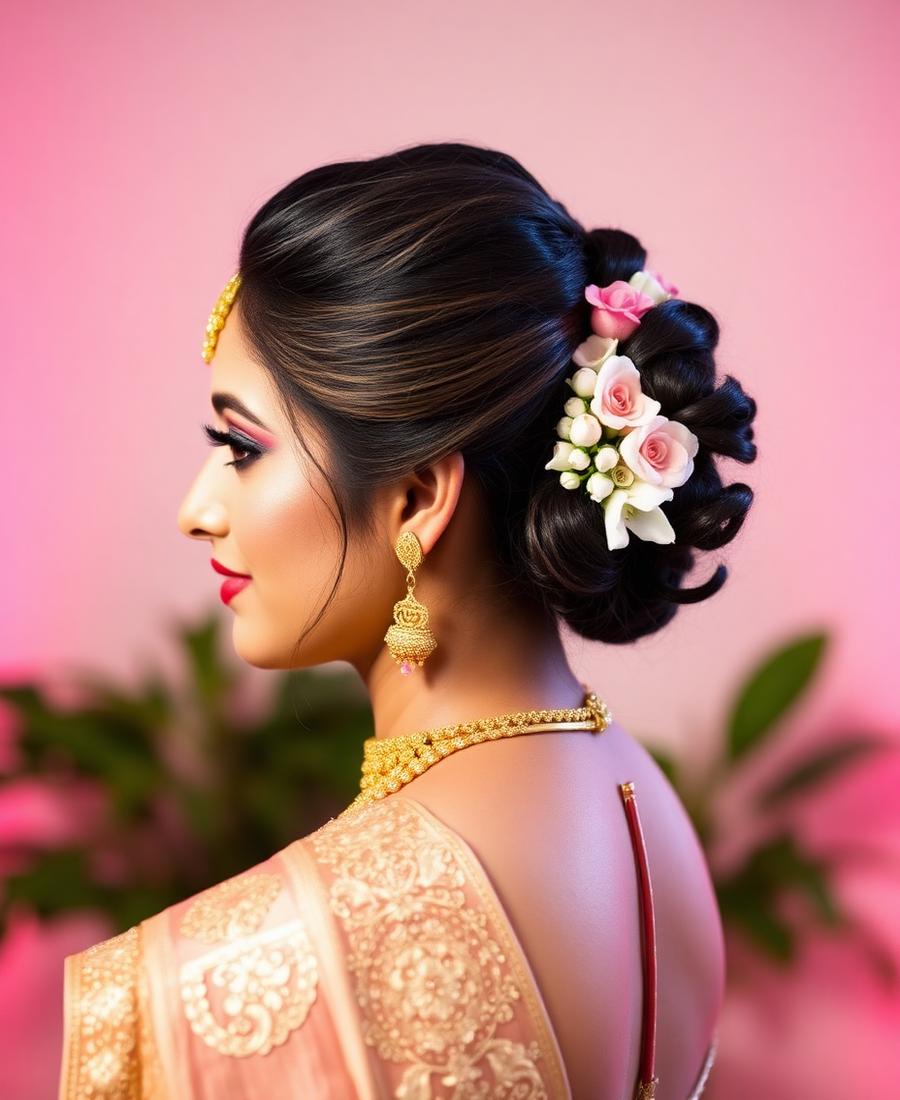 Bridal hairstyle
