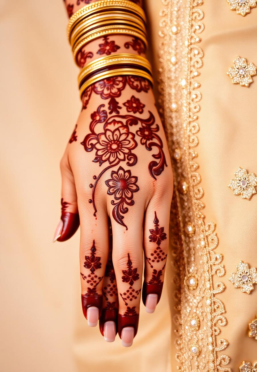 Bridal mehendi